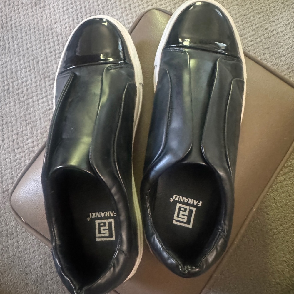 Black Slip-On Men’s Sneakers